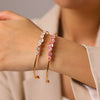 Wholesale Stainless Steel Electroplated Geometric Ins Style Bracelet Jewelry Accessories