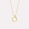 Wholesale Stainless Steel Electroplated Heart Shape Camera Pendant Clavicle Necklace Unisex Simple Style