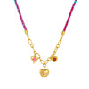 Wholesale Stainless Steel Electroplated Heart Shape Pendant Necklace For Women