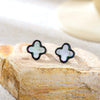 Wholesale Stainless Steel Electroplated Heart Star Geometric Earrings For Women