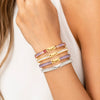 Wholesale Stainless Steel Electroplated Inlaid With Colored Zircon Bracelets And Necklaces For Women