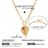 Wholesale Stainless Steel Electroplated Insect Shape Pendant Necklace For Women