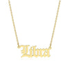 Wholesale Stainless Steel Electroplated 18K Gold Constellation Cross Chain Necklace Fashion Simple Versatile Unisex