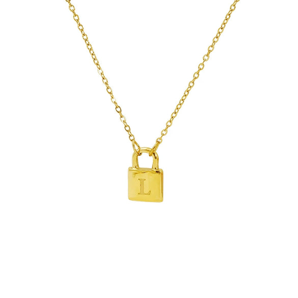 Wholesale Stainless Steel Electroplated Letter And Number Necklace For All Genders In Fashion Style