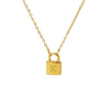 Wholesale Stainless Steel Electroplated Letter And Number Necklace For All Genders In Fashion Style