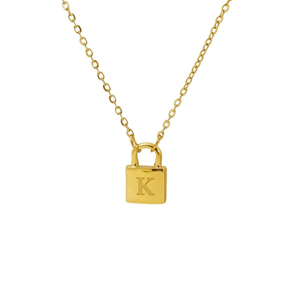Wholesale Stainless Steel Electroplated Letter And Number Necklace For All Genders In Fashion Style