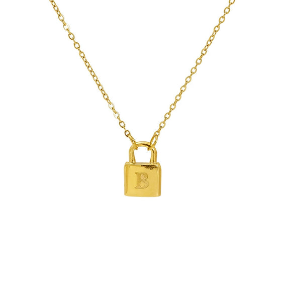 Wholesale Stainless Steel Electroplated Letter And Number Necklace For All Genders In Fashion Style