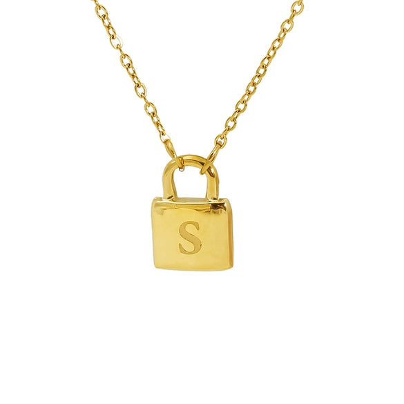 Wholesale Stainless Steel Electroplated Letter And Number Necklace For All Genders In Fashion Style