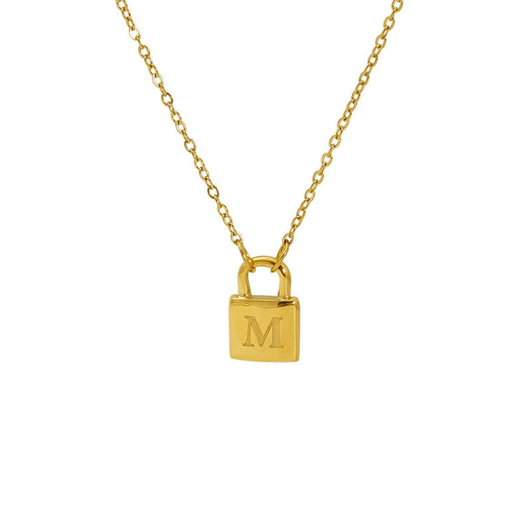Wholesale Stainless Steel Electroplated Letter And Number Necklace For All Genders In Fashion Style