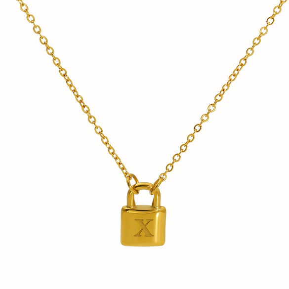 Wholesale Stainless Steel Electroplated Letter And Number Necklace For All Genders In Fashion Style