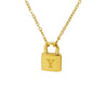 Wholesale Stainless Steel Electroplated Letter And Number Necklace For All Genders In Fashion Style