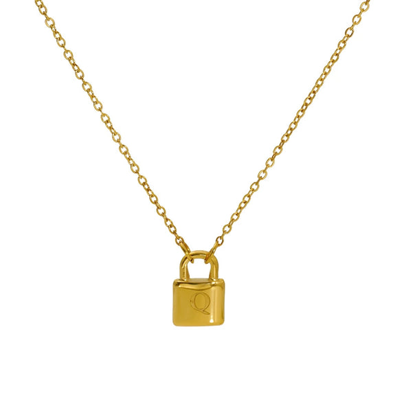 Wholesale Stainless Steel Electroplated Letter And Number Necklace For All Genders In Fashion Style