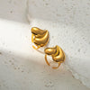 Wholesale Stainless Steel Electroplated Love Opening Heart Shape Ring Jewelry