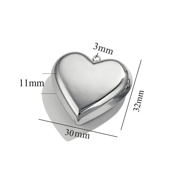 Wholesale Stainless Steel Electroplated Love Pendant Necklace Jewelry Accessories