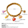 Wholesale 316L Stainless Steel Electroplated Multielement Cartoon Oil Drop Pendant Bracelet Jewelry For Women