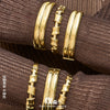Wholesale Stainless Steel Electroplated Polished Ringshaped Buckle Bracelet Set Simple Highend Style Accessories