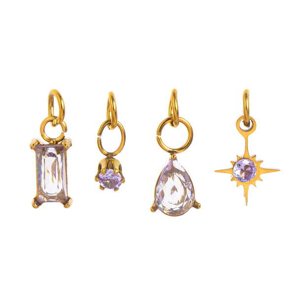 Wholesale Stainless Steel Electroplated Star Pattern Necklace Original Design Unisex