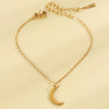 Wholesale Stainless Steel Electroplated Sun Moon Stars Clouds Universe Pattern Accessories Set For Women