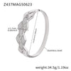 Wholesale 316L Stainless Steel Electroplating Fashion Zircon Bracelet