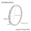 Wholesale 316L Stainless Steel Electroplating Fashion Zircon Bracelet