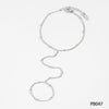 Wholesale Stainless Steel Fashion Ball Bead Hand Chain With Geometric Pattern Pvd Electroplated