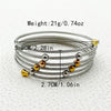Wholesale Stainless Steel Fashion Bracelets Ins Style Geometric Electroplated For Men And Women