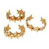 Wholesale Stainless Steel Fivepointed Star Open Bracelet Electroplated Jewelry For Women