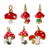 Wholesale 316L Stainless Steel Fruit And Vegetable 3D Dripping Oil Style Necklace Pendant And Bracelet Accessories