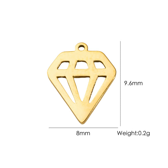 Wholesale Stainless Steel Fruit Food Style Dripping Oil Pendant Accessory