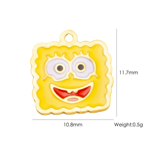 Wholesale Stainless Steel Fruit Food Style Dripping Oil Pendant Accessory