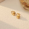 Wholesale Stainless Steel Fruit Pattern Jewelry Set For Women With Electroplating Necklace And Earrings