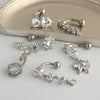Wholesale Stainless Steel Fruit Pattern Navel Ring Set Body Piercing Jewelry