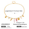 Wholesale Stainless Steel Geometric Accessories Necklace Double Layer Stacked Wear Electroplated For Women