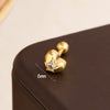 Wholesale Stainless Steel Geometric And Heart Shape Star Earrings With Electroplating For Women