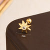 Wholesale Stainless Steel Geometric And Heart Shape Star Earrings With Electroplating For Women