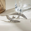 Wholesale Stainless Steel Geometric Animal Style Electroplated Earrings For Women