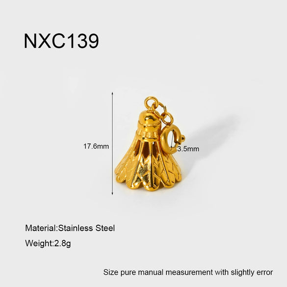 Wholesale Stainless Steel Geometric Animal Zodiac Pattern Electroplated Spring Clasp Chain Necklace For Women