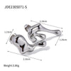 Wholesale Stainless Steel Geometric Asymmetrical Creative Electroplated Earrings