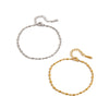 Wholesale Stainless Steel Geometric Bracelet For Women With Electroplating Design