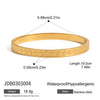 Wholesale Stainless Steel Geometric Bracelets For Girls With Electroplating Light Luxury And High End Style