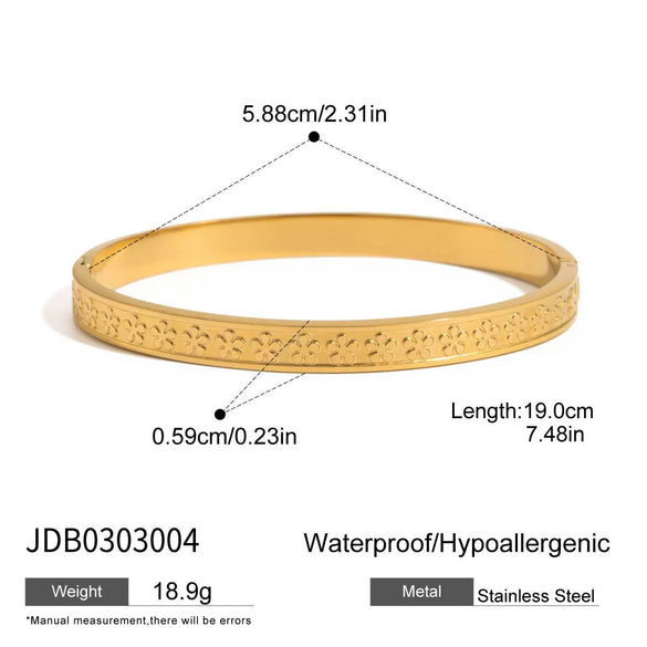Wholesale Stainless Steel Geometric Bracelets For Girls With Electroplating Light Luxury And High End Style
