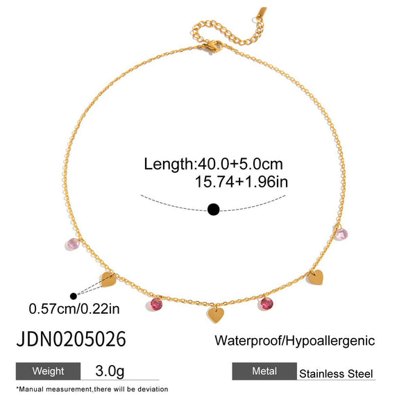 Wholesale Stainless Steel Geometric Butterfly Pendant Necklace Electroplated For Women