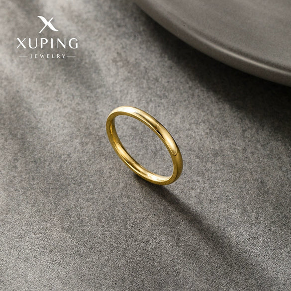 Wholesale Stainless Steel Geometric Casual Style Ring For Men And Women With Electroplating