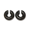 Wholesale Stainless Steel Geometric Cshaped Hollow Electroplated Ear Clip Earrings