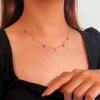 Wholesale Stainless Steel Geometric Cube Zircon Pendant Clavicle Chain Electroplated Unisex Jewelry