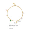 Wholesale Stainless Steel Geometric Cube Zircon Pendant Clavicle Chain Electroplated Unisex Jewelry
