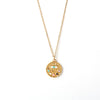 Wholesale Stainless Steel Geometric Devil's Eye Pendant Light Luxury Style Necklace For Women With Electroplating