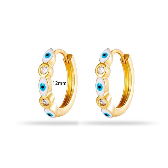 Wholesale Stainless Steel Geometric Dripping Oil Style Pierced Earrings