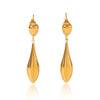 Wholesale Stainless Steel Geometric Drop Shape Electroplated Women's Earrings