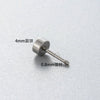 Wholesale Stainless Steel Geometric Ear Nails Screw Rod With Ball Round Pie Ear Plug Spiral Ear Needle Accessories
